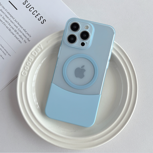 Étui de téléphone PC à aspiration magnétique d'épissage de couleur bonbon populaire pour iPhone 16 15 14 17 Pro Max - Product Image 1