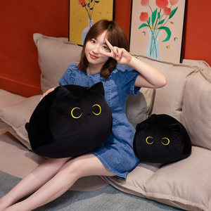Giảm Giá Mạnh Gối Mèo Đen Mắt To Dễ Thương 18/40/55Cm Đồ Chơi Nhồi Bông Đồ Chơi Thú Nhồi Bông Cho Người Lớn Và Máy Vuốt - Product Image 5