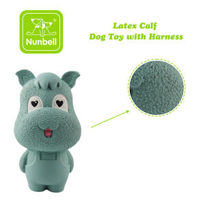 Nunbellpets Umweltfreundliches Interaktives Kauspielzeug für Hunde Latex Slow Feeder Rollender Ball Leckerli-Spender für Hunde Aller Größen - Product Image 3