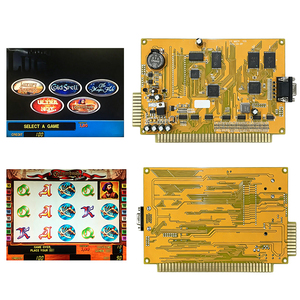 QIQU Fabricación China, Precio Mayorista, Placa Base PCB para Juego de Habilidad Horizontal 5 en 1, Multijuego de Alta Calidad - Product Image 1