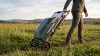 Barbecue d'extérieur portable de petite taille à gaz pour jardin, fabriqué en Chine