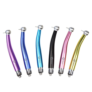 2/4 agujeros tres pulverizadores, Instrumentos dentales de manzana, pieza de mano dental colorida, turbina, pieza de mano de alta velocidad para dentista - Product Image 1
