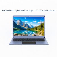 Ordinateur portable 14,1 pouces FHD Intel J3355, LPDDR4, 8 Go de RAM, 256 Go de SSD, Windows 11 Pro, ordinateur portable professionnel, OEM, ODM, vente en gros