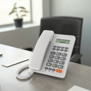 Dịch vụ khẩn cấp tù điện tiết kiệm 32 cuộc gọi đến Bộ nhớ 9 cuộc gọi đi bộ nhớ Analog trả lời điện thoại - Product Image 4