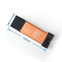 ST-LINK V2 STM8/STM32 Emulador, Programador, Descargador, Cable de Grabación, Depurador