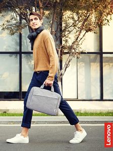 Pour Lenovo sac à dos pour ordinateur portable décontracté B210 cuir hydrofuge Durable Oxford Polyester rembourré 15.6 pouces compartiment fermeture éclair - Product Image 2