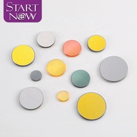 Startnow miroirs réfléchissants laser CO₂ en verre K9 de 20 mm avec lentille réflectrice plaquée or pour machines de gravure las