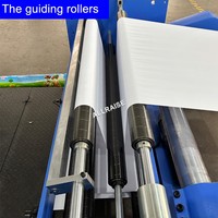 Machine entièrement automatique de fabrication de cahiers en papier, ligne de production industrielle de cahiers d'exercices avec fonction de reliure et de brochage
