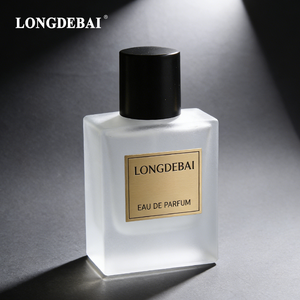 Botella de Perfume Cuadrada Vacía de Lujo Personalizada, Esmerilada, de 50 ml, Botella de Perfume de Fondo Grueso de 30 ml y 100 ml, Botella de Vidrio para Perfume con Caja Suave - Product Image 2