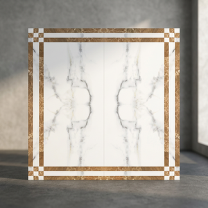 Carreaux muraux luxueux en céramique brillante série numérique 300x300mm Design élégant de style arabe - Product Image 3