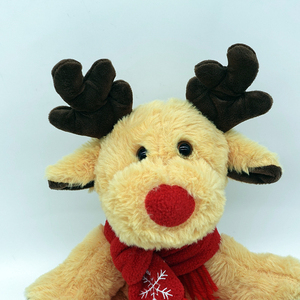 Juguetes de Peluche Sublimados, Renos Navideños, Peluches de Alce, Peluches Blandos, Regalo de <span class=keywords><strong>Navidad</strong></span> para Niños, Venta al Por Mayor - Product Image 4