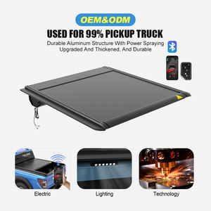 Zolionwil Couvre-caisse de camionnette rétractable pour Dodge <span class=keywords><strong>Ram</strong></span> <span class=keywords><strong>1500</strong></span> 2500 6,4 pieds Rebel Rambox 2014 <span class=keywords><strong>2016</strong></span> 2020 2022 2024 2026 - Product Image 6