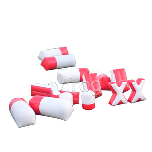 Điên Ngoài Trời Dành cho người lớn Inflatable bắn cung trò chơi <span class=keywords><strong>tag</strong></span> chụp paintball bunker không khí vật liệu PVC cho chụp những người đam mê - Product Image 1