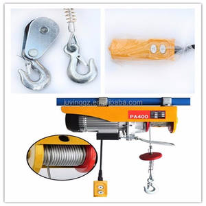 Prix ​​bas Nouveau Treuil électrique portable monophasé 220V AC Mini Treuil à câble en acier 1000kg Utilisation domestique - Product Image 5