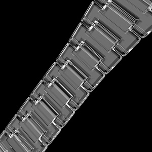 Reloj de Cuarzo para Hombre con Números Arábigos Clásicos, Material Plástico Transparente, Resistente al Agua, Venta al Por Mayor de Fábrica - Product Image 2