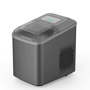 Machine à glaçons de bureau en plastique intelligente alimentée par USB - mini machine à glaçons carrés portable, adaptée à la maison, à l'hôtel, à l'extérieur - Product Image 4