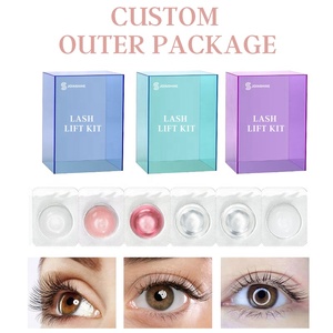 Kit de rehaussement de cils et sourcils, avec <span class=keywords><strong>fixateur</strong></span>, formule douce, améliorée, biologique et naturelle, pour un recourbement des cils, direct usine - Product Image 2