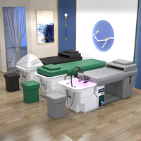 Bassin en céramique personnalisé en usine, bol de massage, chaise de lavage de cheveux, lit de shampooing à circulation d'eau, lit de spa coréen pour la tête