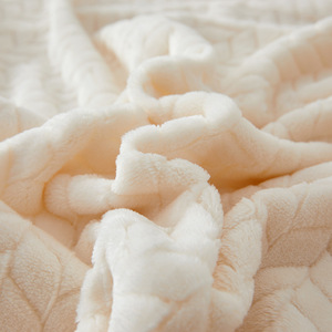 Nhà Máy 100% <span class=keywords><strong>Polyester</strong></span> Siêu Mềm Nhiều Màu <span class=keywords><strong>Flannel</strong></span> Chăn Jacquard Nhung Ném Cho Người Lớn Fluffy Trang Trí Cho Sofa Giường - Product Image 2