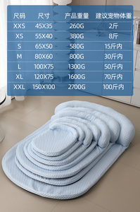 Cama para Perros Portátil, Moderna, Ecológica, Suave y Acogedora para Invierno y Verano, con Almohadillas de Felpa para Mascotas, Espuma, Tela Oxford Extraíble - Product Image 3