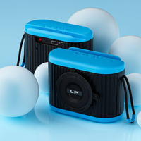 Speaker Portabel Nirkabel BT LP-V100 BARU dengan Fungsi Radio FM/TF/USB/TWS, Subwoofer Aktif, Lebih Murah, Desain Kamera yang Kreatif