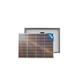 Hot Sale Solar Panel 60W 100W 150W 200W 270W 300W Mono panel solar 210mm Half Cell Solar Panel Price