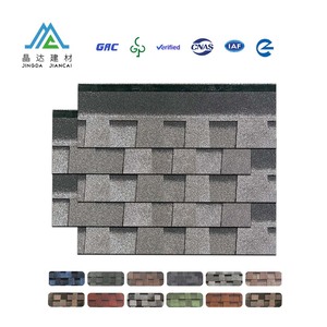 Tấm Lợp Mái Bằng Nhựa Đường Giá Thấp Tùy Chỉnh Sản Xuất Tấm Lợp Nhiều Lớp Màu Đen Cho Zimbabwe - Product Image 1