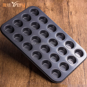 Chất Lượng Cao Hộ Gia Đình Nhà Bếp 24 Cup Muffin Không Dính Nướng Khay Mini Muffin Pan - Product Image 2