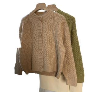 <span class=keywords><strong>Cardigan</strong></span> Versatile da Donna, Nuovo Stile di Capospalla, Top Elegante, Lavorato a Maglia in Tinta Unita per Effetto Snellente - Product Image 4
