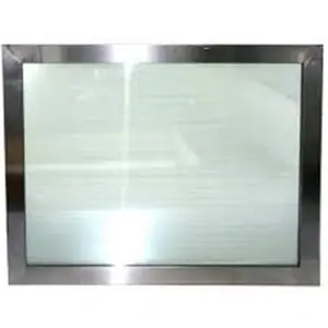 5mm Thickness Glass MRI Window For MRI Shielding ROOM With Wire Mesh Inside