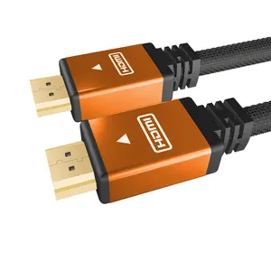 Kabel HDMI 8K 4K Kecepatan Tinggi 10M Mendukung 2160P 3D Digunakan untuk HDTV PS3 Kabel HDMI DVD Biru