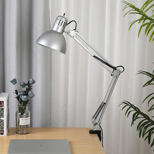 Led Desk Lamp Metal Shade Switch Control 220V Ac Power For Student Dorm Bedroom Study - Product Image 4