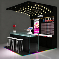 Vitrine de présentation de vernis à ongles au design moderne, présentoir de beauté, présentoir de cosmétiques, kiosque de présentation de vernis à ongles
