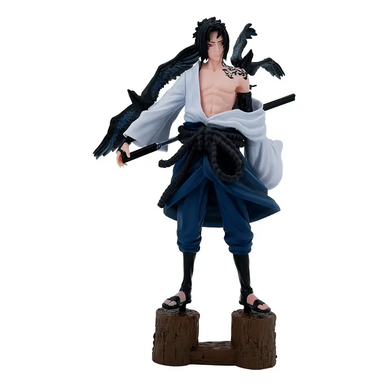 ボツ27cmアニメNARUTOedフィギュア草なぎの剣内羽サスケGK像PVCアダルトコレクションモデル人形アクションフィギュアおもちゃ