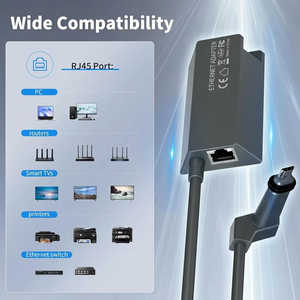 Adaptador de Red Cableada de Alta Velocidad para Starlink Rectangular Satellite V2, Adaptador de Internet USB-C a RJ45 Resistente al Agua, Kit Duradero - Product Image 6