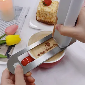 2023 New Innovation Product EVEBOT PrintPen Handheld Inkjet Food Edible Printer for Coffee and Cake Macaron Chocolate DIY Gift