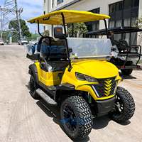 Nouvelle conception de voiturette de golf à essence 4 places, voiturette de golf à essence pour la chasse, vente en gros de voitures à essence
