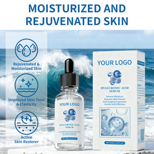 Sérum à l'acide hyaluronique hydratant en profondeur 30 ml OEM/ODM, petite molécule, hydratant, rajeunissant, éclaircissant, anti-âge - Product Image 3