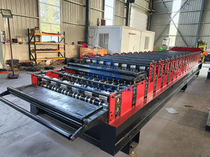 Petit pain de feuille de toit de double couche de prix usine formant le produit chaud automatique de machine avec des composants de noyau de vitesse - Product Image 3