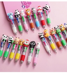 <span class=keywords><strong>Stylo</strong></span> bille multicolore <span class=keywords><strong>4</strong></span> en 1 mignon et compact, certifié MSDS et EN71, portable, idéal pour les voyages, l'école, les cadeaux promotionnels pour enfants - Product Image 4