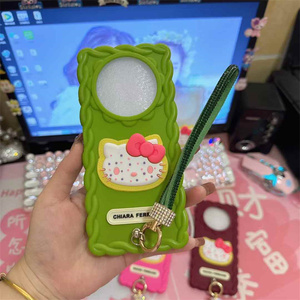 Nova Chegada Exquisite Caso para Tecno Pop 2/2 +/2f/2 Power/2 Pro/7/7pro/8/9 360 graus de proteção TPU Olá <span class=keywords><strong>Kitty</strong></span> Padrão Lanyard - Product Image 5