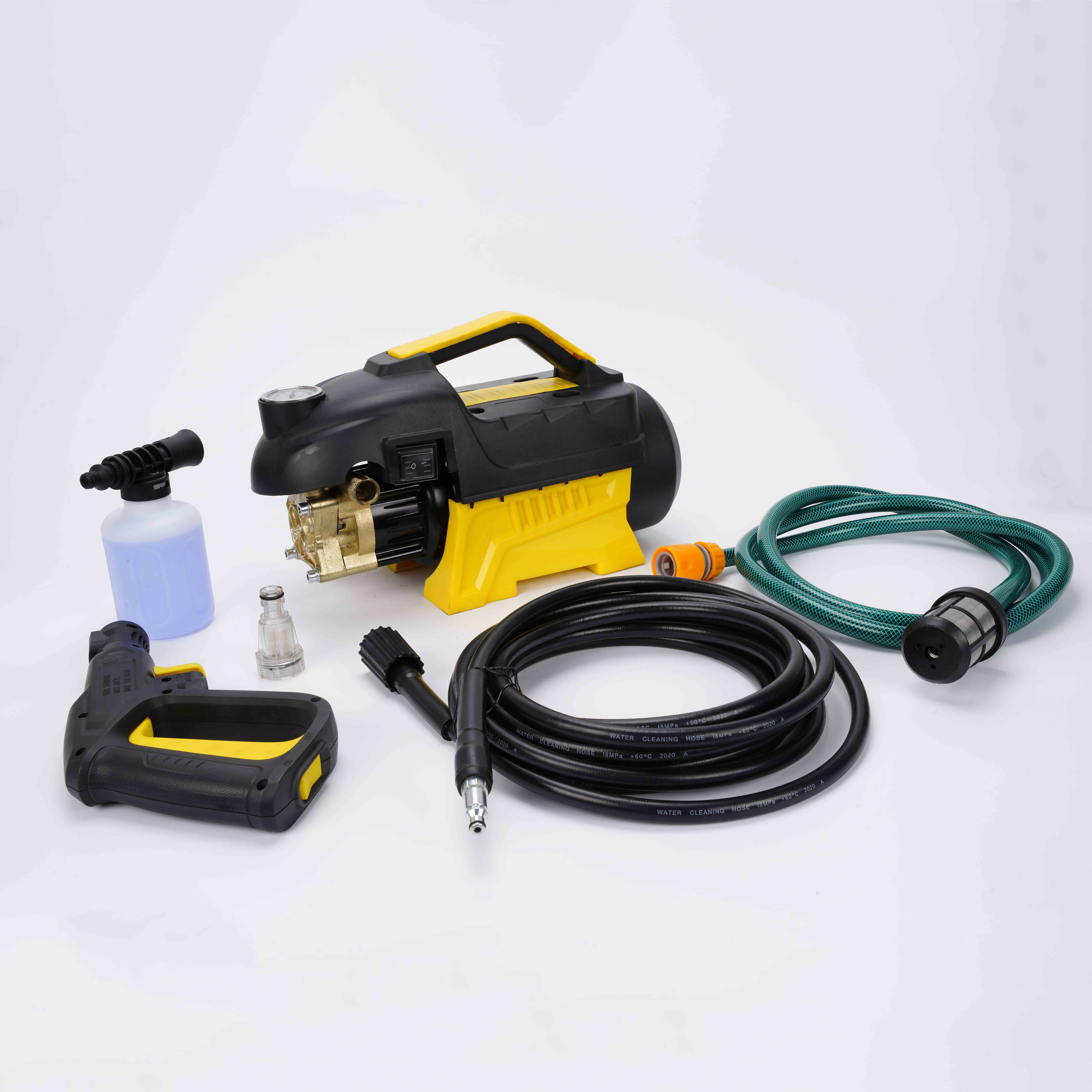 Portable large flow high pressure car washer cleaning machine for home use