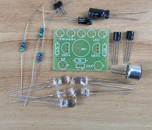 Giọng nói-kích hoạt LED giai điệu ánh sáng DIY thực tế điện tử dự án học tập Mạch Hàn Board Hàn thực hành Kit cho trẻ em - Product Image 6