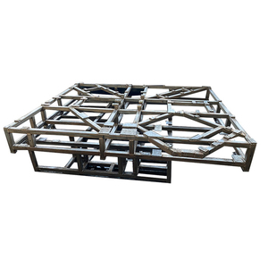 Chất lượng cao tùy chỉnh thực hiện tấm kim loại thép không gỉ Cấu trúc ống Khung ống kệ giá Hàn uốn chế tạo - Product Image 2