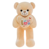 Adorable Ours en Peluche Géant pour la Saint-Valentin, Poupée d'aveu d'amour, Cadeau d'anniversaire unisexe pour machine à attraper les objets