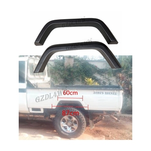 Parafanghi Larghi Serie 79 in ABS per Land Cruiser Serie 79 <span class=keywords><strong>Pickup</strong></span> a Cabina Singola, Parafanghi di Alta Qualità in Gomma e Acciaio con Viti - Product Image 3