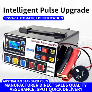 <span class=keywords><strong>Chargeur</strong></span> de <span class=keywords><strong>batterie</strong></span> de voiture automatique standard australien intelligent 12V/24V pour l'affichage de <span class=keywords><strong>batterie</strong></span> au plomb Plug Play de camion et de <span class=keywords><strong>moto</strong></span> automobile - Product Image 2