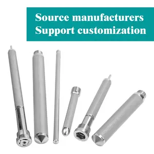 LIANDA 304 316l Stainless Steel Sintered Filter Mini Powder Microns Porous Tube Sintered Metal Filter