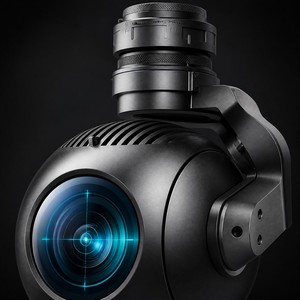 40X Optical Zoom 4K UHD AI Gimbal <b>Camera</b> Pod for Drone with Smart Detect & Track 8MP CMOS 3-Axis <b>Stabilized</b> ≤0.01° - Product Image 4