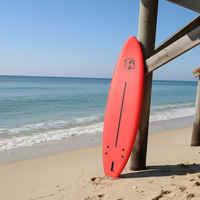 Planche de surf souple unisexe avec logo personnalisable, marque OEM, ailerons en mousse EVA EPS inclus pour les eaux océaniques